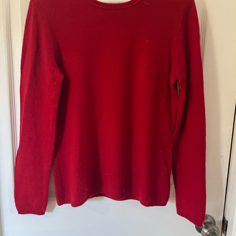 Women's Red Sweater